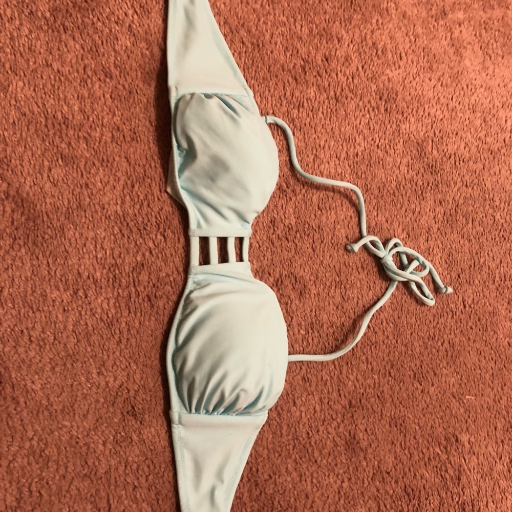 Teal Victoria’s Secret swim top